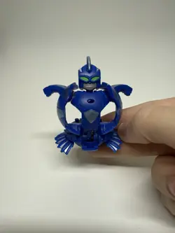 Bakugan Aquos Akwimos 800G Blue Gundalian Invaders (High G Power) No Card RARE - Image 1