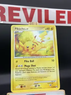 Pikachu LV 17 #71/99 - Arceus - Regular Pokemon Card Non Holo - HP - Image 2