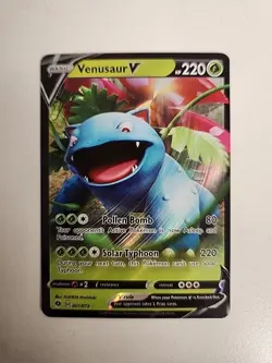 Venusaur V 001/073 Champions Path Ultra Rare Pokemon Card - Image 1