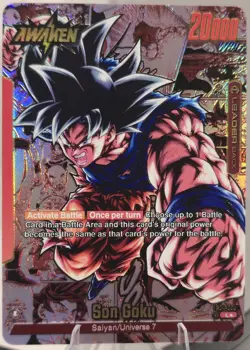 FB04-001 Son Goku Custom Leader Card - Dragon Ball Fusion World TCG - Orica - Image 2