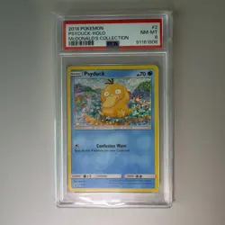 Psyduck Holo 2/12 McDonald's Collection 2018 Promo Pokemon Card PSA 8 - Image 1