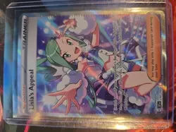 Pokemon TCG Lisia's Appeal Holo Full Art Ultra Rare Card 234/191 Surging Sparks - Image 1