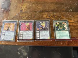 Ani-Mayhem Dragon Ball Z Trading cards near complete set with extra Cards - Image 1