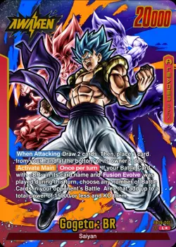 FB09-001 Gogeta : BR Custom Leader Card - Dragon Ball Fusion World - Orica - Image 2