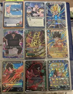 Dragon Ball Cards Lot Vintage DBZ CCG + DBS Holos Gohan SPR Buu High Value - Image 5