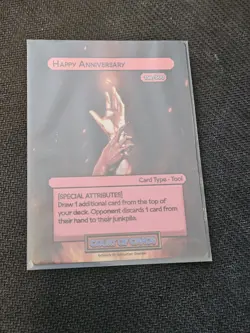 Divorced Dads Court Of Chaos Happy Anniversary #/500 Card - Image 1