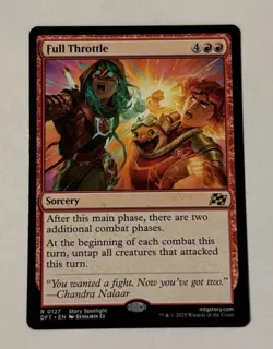 MTG Full Throttle - Aetherdrift NM - Image 1