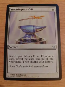 Steelshaper's Gift - 19/165 (Fifth Dawn) - Near Mint NM - Uncommon - Image 1