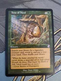 Magic The Gathering Time Of Need Time Spiral Remastered Timeshifted NM 2020 - Image 1