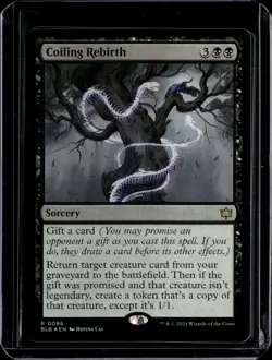 Coiling Rebirth - 86 - Foil - BLB - NM - MTG Magic the Gathering - Image 1