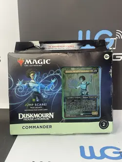 MTG: Jump Scare! Duskmourn Sealed Commander Deck Magic The Gathering New/Sealed - Image 1