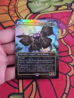 The Wise Mothman Secret Lair Drop Foil Fallout MTG NM - Image 1