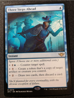 Three Steps Ahead - OTJ - MTG - EN - NM - 0075 - Image 1