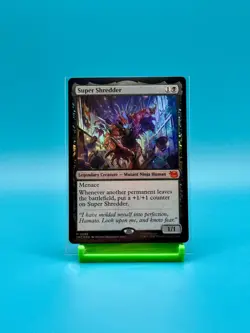 NM - Magic The Gathering, TMNT, Super Shredder (Foil) #83 - Image 1
