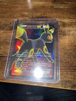 Pokemon TCG Umbreon EX 119/124 LP Full Art Ultra Rare XY Fates Collide - Image 1