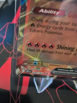Pokemon TCG Ho-Oh EX Destined Rivals 39/182 - Image 2