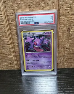 POKEMON XY GENGAR NM PSA 7 BREAKTHROUGH 60/162 - Image 1