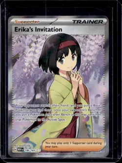 2023 Pokemon SV 151 Erika's Invitation #196/165 - Image 1