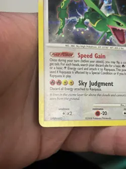 Pokemon TCG Legends Awakened Rayquaza LV.56 Holo 14/146 NM - Image 3