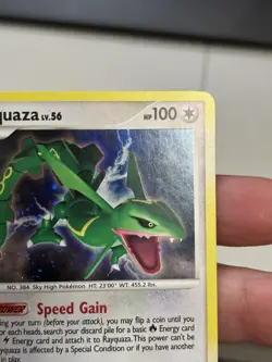 Pokemon TCG Legends Awakened Rayquaza LV.56 Holo 14/146 NM - Image 5