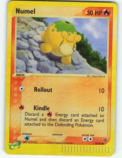 Numel - Reverse Holo - 70/97 EX Dragon - Pokemon TCG - 2003 - Image 1