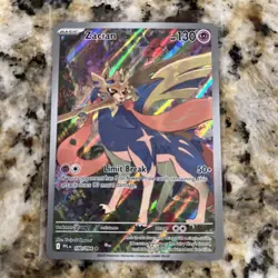Zacian 100/094 Full Art Illustration Rare – Pokemon TCG PFL EN 2025 – NM🔥 - Image 1