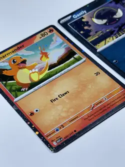 Pokemon TCG Charmander 020/217 & Gastly 123/217 Cosmo Holo Promo Ascended Heroes - Image 3