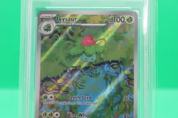 2023 POKEMON MEW EN-151 ILLUSTRATION RARE #167 IVYSAUR PSA 10 - Image 4
