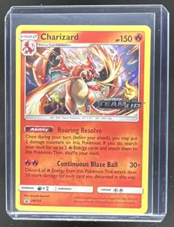 2019 Pokemon Sun Moon Team Up Charizard Promo #SM158 - Image 1