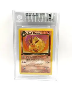 Pokemon Dark Flareon 35/82 Team Rocket Regular 1st Edition BGS 9 - Image 1