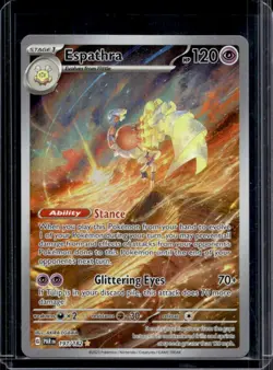 2023 Pokemon SV Paradox Rift Espathra #197/182 - Image 1