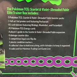 POKEMON TCG: Scarlet & Violet Shrouded Fable Elite Trainer Box - Image 5