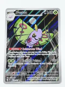 Pokemon TCG Dustox 220/217 Illustration Rare Ascended Heroes Full Art English NM - Image 1