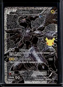 2021 Pokemon SWSH Celebrations Zekrom Classic Collection #114/114 - Image 1