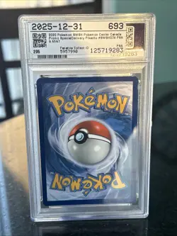 2020 POKEMON SWSH BLACK STAR PROMO #074 SPECIAL DELIVERY PIKACHU-HOLO PSA 9 - Image 2