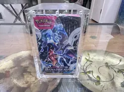 POKEMON: PARADOX RIFT BOOSTER BOX (FACTORY SEALED) W ACRYLIC CASE - Image 2