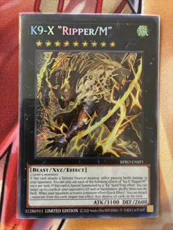 Yugioh! K9-X "Ripper/M" - BPRO-ENSP1 - Secret Rare - LIMITED EDITION - Image 2
