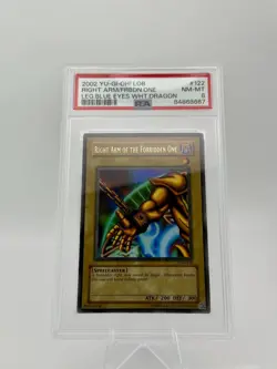 FULL SET 2002 LOB Exodia The Forbidden One Unlimited PSA 8 - Image 3