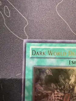 YuGiOh TCG Dark World Dealings STON-EN038 Ultimate Rare 1st Edition LP - Image 2