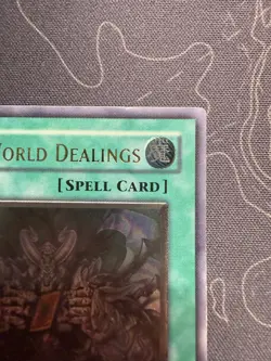 YuGiOh TCG Dark World Dealings STON-EN038 Ultimate Rare 1st Edition LP - Image 3
