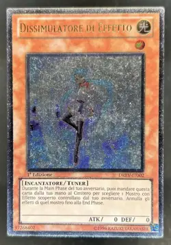 2010 Yugioh Italian Duelist Revolution 1st Edition Effect Veiler #DREV-IT002 - Image 1