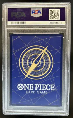 2023 One Piece Paramount War Portgas D Ace Manga Alt Art #OP02-013 PSA 10 - Image 2