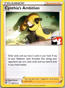 Cynthia's Ambition Uncommon Prize Pack Series Cards 138/172 NM - Image 1