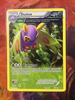 Pokemon TCG Dustox Card 8/108 Regular XY Roaring Skies LP - Image 1