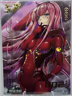 MECHA GIRL SP WZZJ.40 ARMED CONCUBINE Goddess Story Anime Card - Image 1