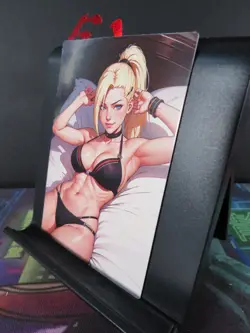 Ino Yamanaka Naruto Custom Art Card NM Anime Sexy Waifu CCG Collectible - Image 2