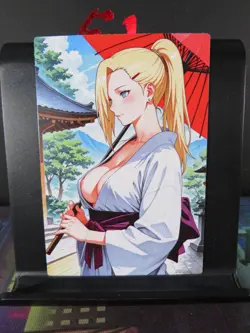 Ino Yamanaka Naruto Custom Art Card NM Anime Sexy Waifu CCG Collectible - Image 1