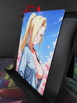 Ino Yamanaka Naruto Custom Art Card NM Anime Sexy Waifu CCG Collectible - Image 2