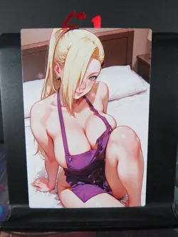 Ino Yamanaka Naruto Custom Art Card NM Anime Sexy Waifu CCG Collectible - Image 1