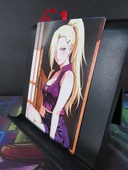 Ino Yamanaka Naruto Custom Art Card NM Anime Sexy Waifu CCG Collectible - Image 2